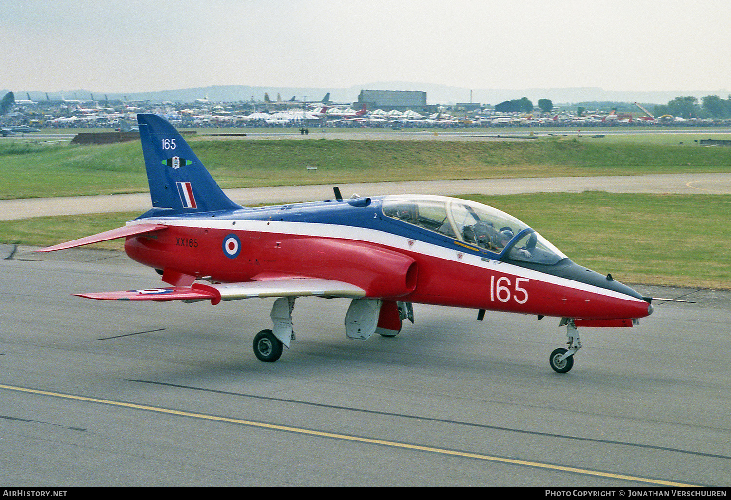 Aircraft Photo of XX165 | Hawker Siddeley Hawk T1 | UK - Air Force | AirHistory.net #586013