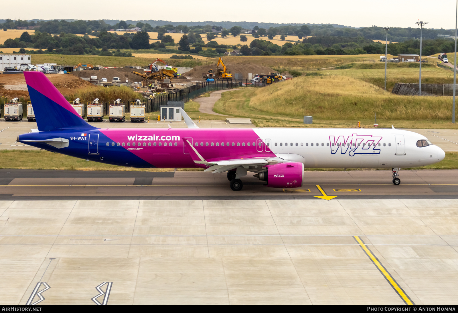 Aircraft Photo of 9H-WAT | Airbus A321-271NX | Wizz Air | AirHistory.net #586020
