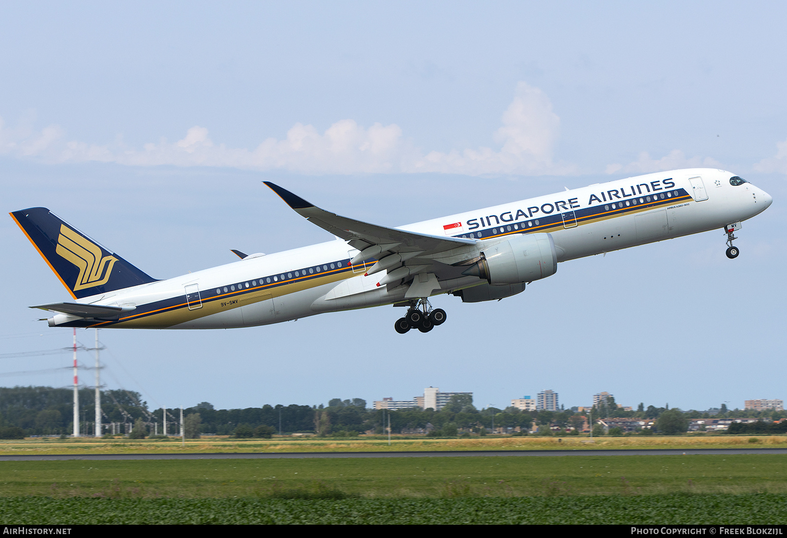 Aircraft Photo of 9V-SMV | Airbus A350-941 | Singapore Airlines | AirHistory.net #586036