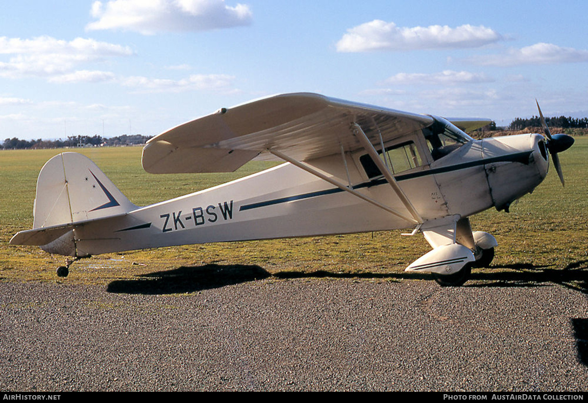Aircraft Photo of ZK-BSW | Taylorcraft BC-12D | AirHistory.net #586044