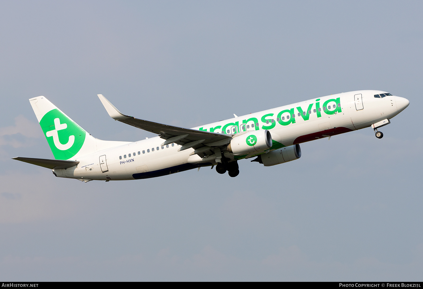 Aircraft Photo of PH-HXN | Boeing 737-800 | Transavia | AirHistory.net #586045