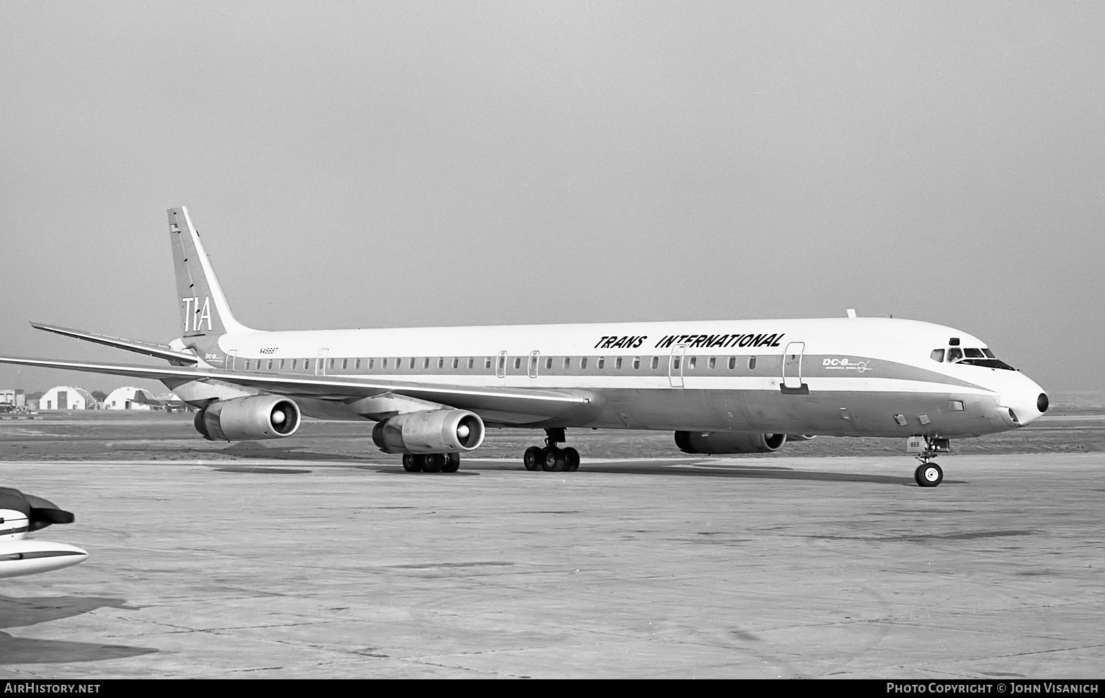 Aircraft Photo of N4868T | McDonnell Douglas DC-8-63CF | Trans International Airlines - TIA | AirHistory.net #586064
