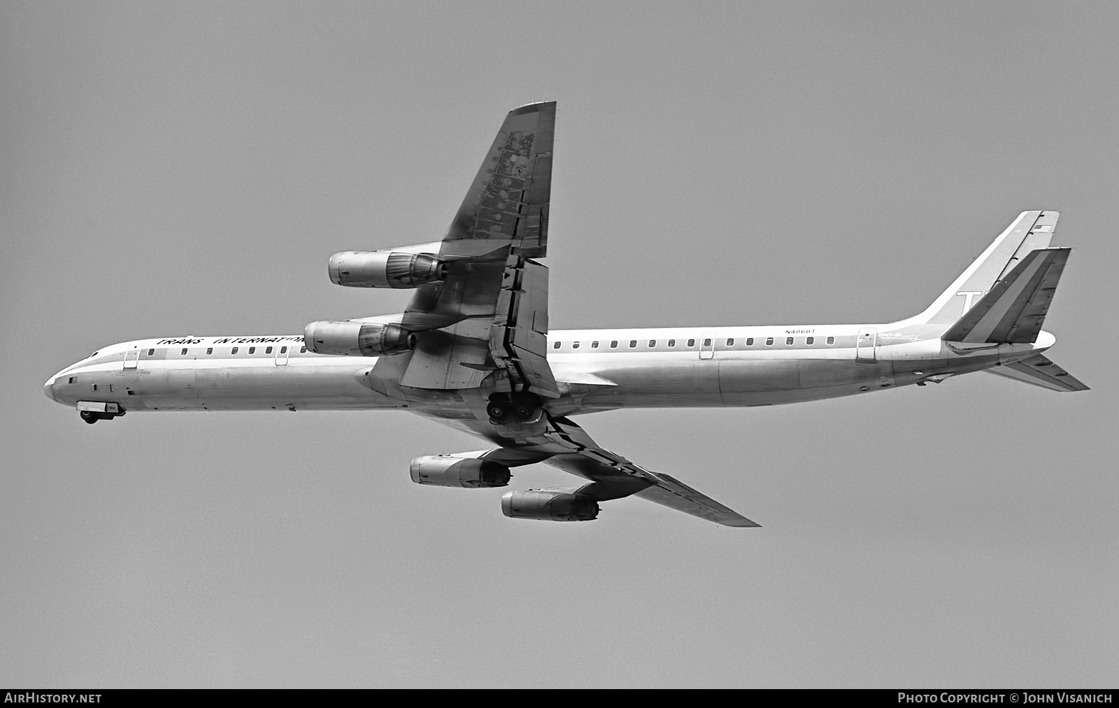 Aircraft Photo of N4868T | McDonnell Douglas DC-8-63CF | Trans International Airlines - TIA | AirHistory.net #586067