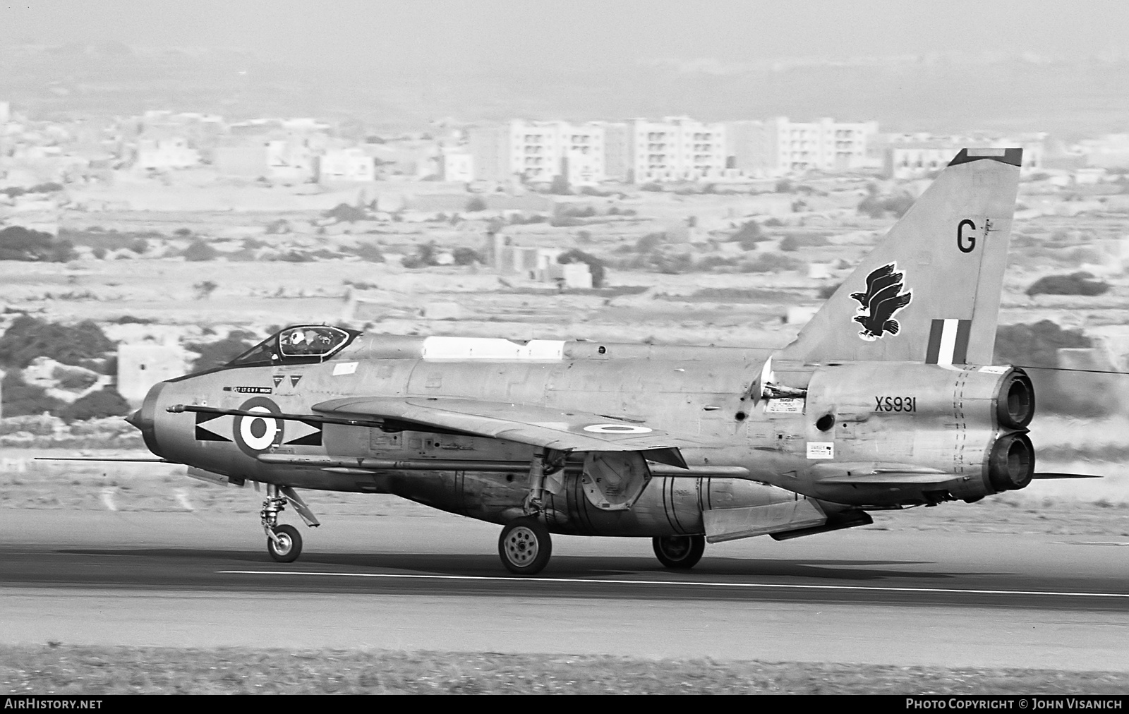 Aircraft Photo of XS931 | English Electric Lightning F6 | UK - Air Force | AirHistory.net #586071