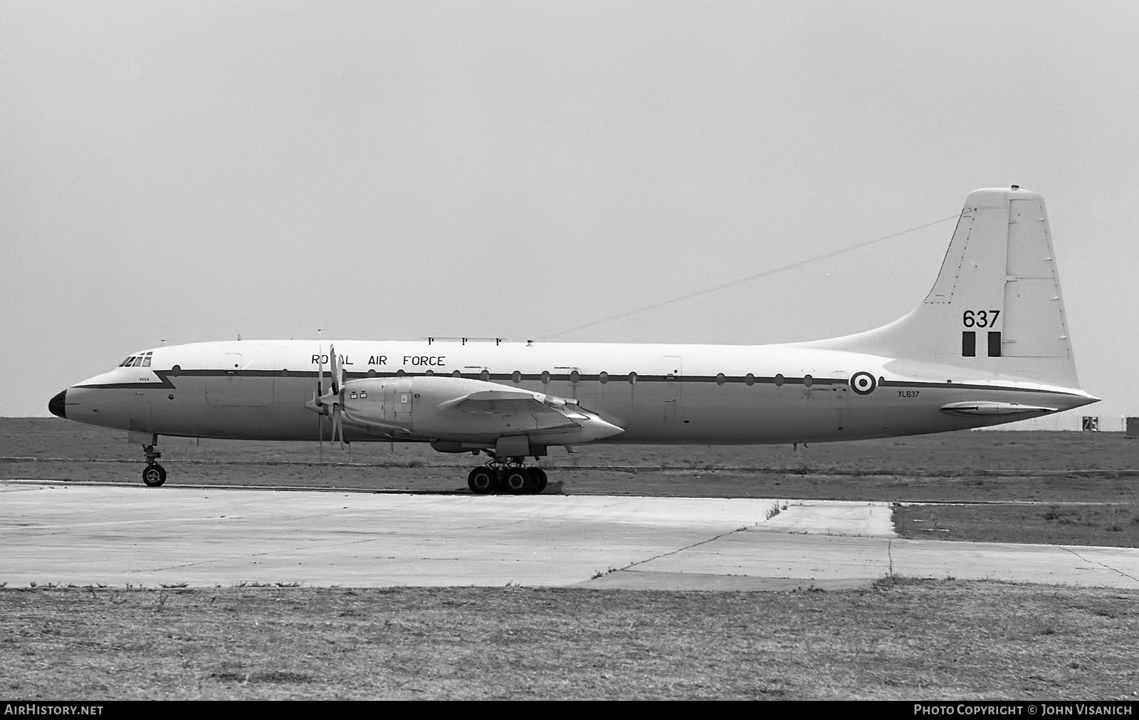 Aircraft Photo of XL637 | Bristol 175 Britannia C.1 (253) | UK - Air Force | AirHistory.net #586073