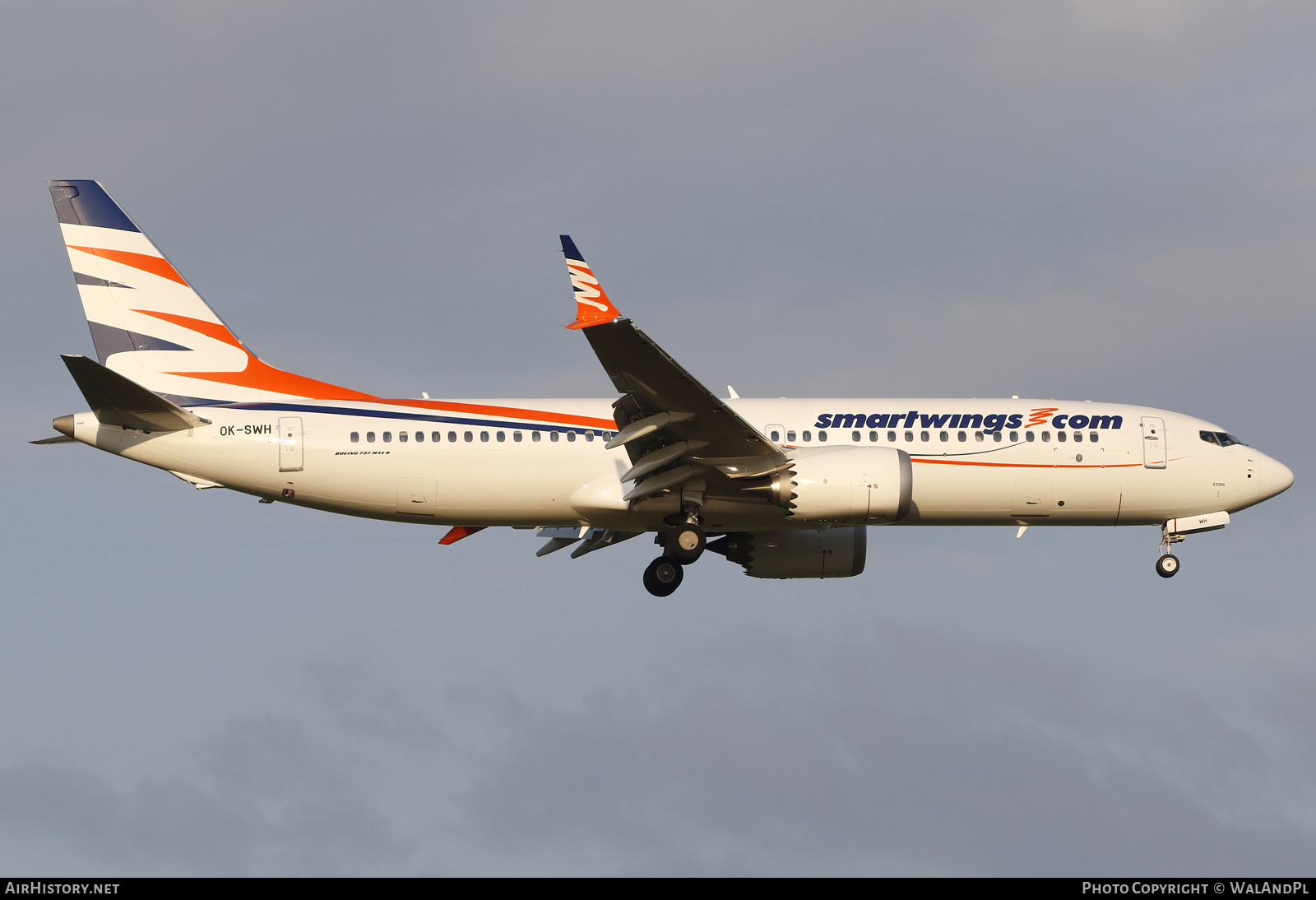 Aircraft Photo of OK-SWH | Boeing 737-8 Max 8 | Smartwings | AirHistory.net #586081