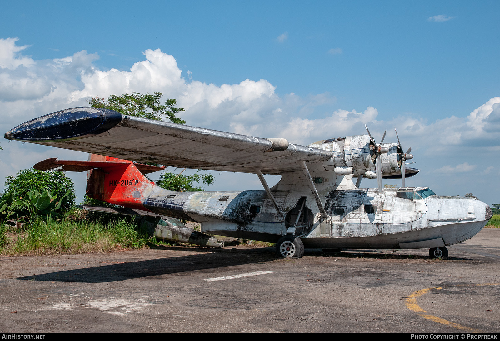 Aircraft Photo of HK-2115P | Consolidated PBY-5A Catalina | AirHistory.net #586099