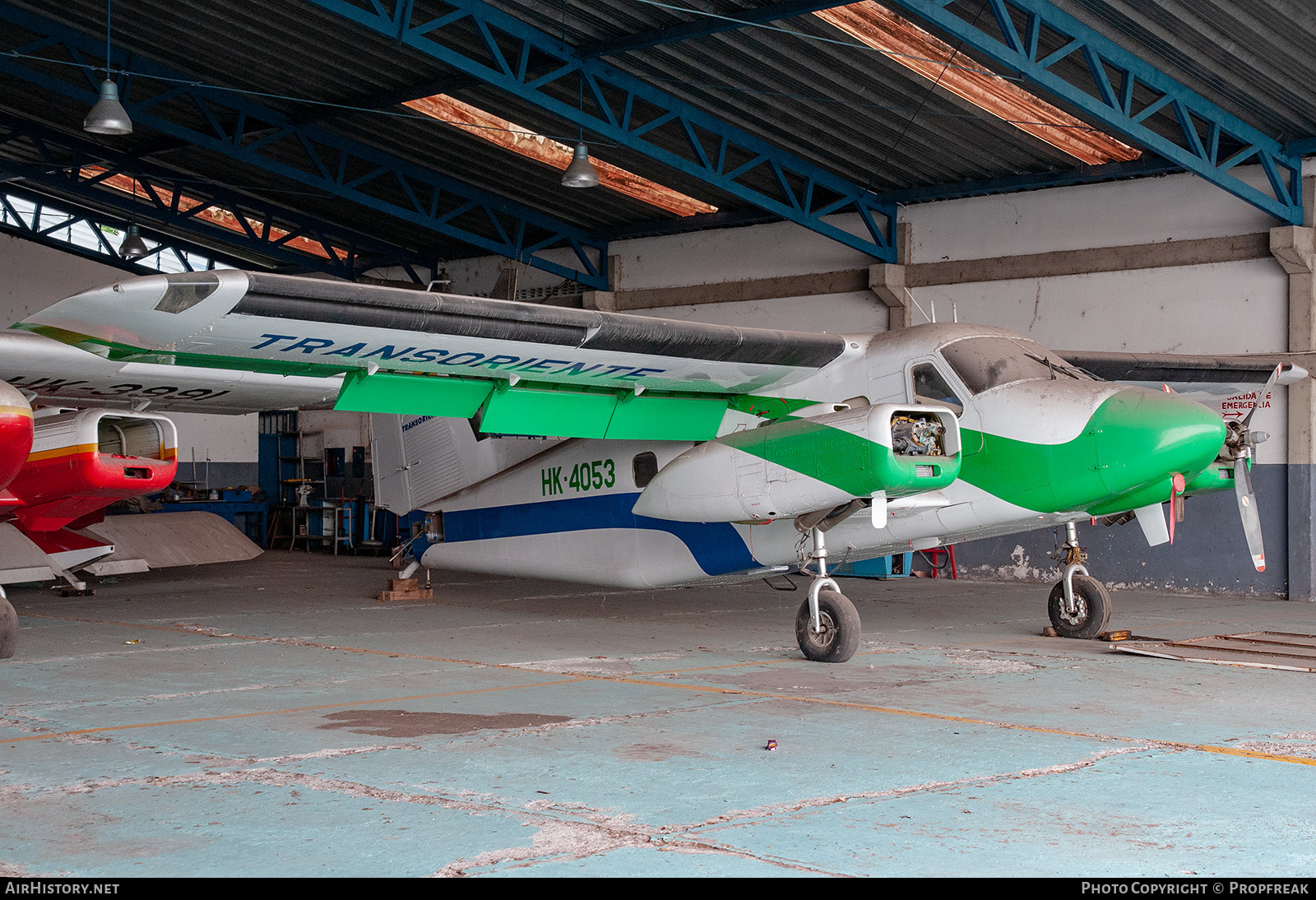 Aircraft Photo of HK-4053 | Dornier Do-28D-2 Skyservant | Trans Oriente | AirHistory.net #586104