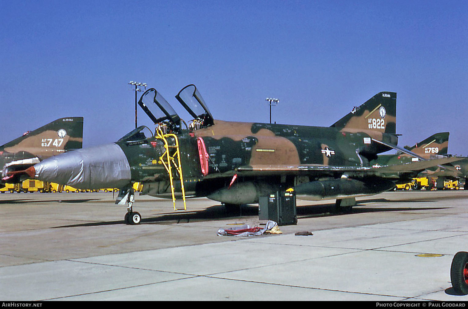 Aircraft Photo of 65-0822 / AF65-822 | McDonnell Douglas RF-4C Phantom II | USA - Air Force | AirHistory.net #586122