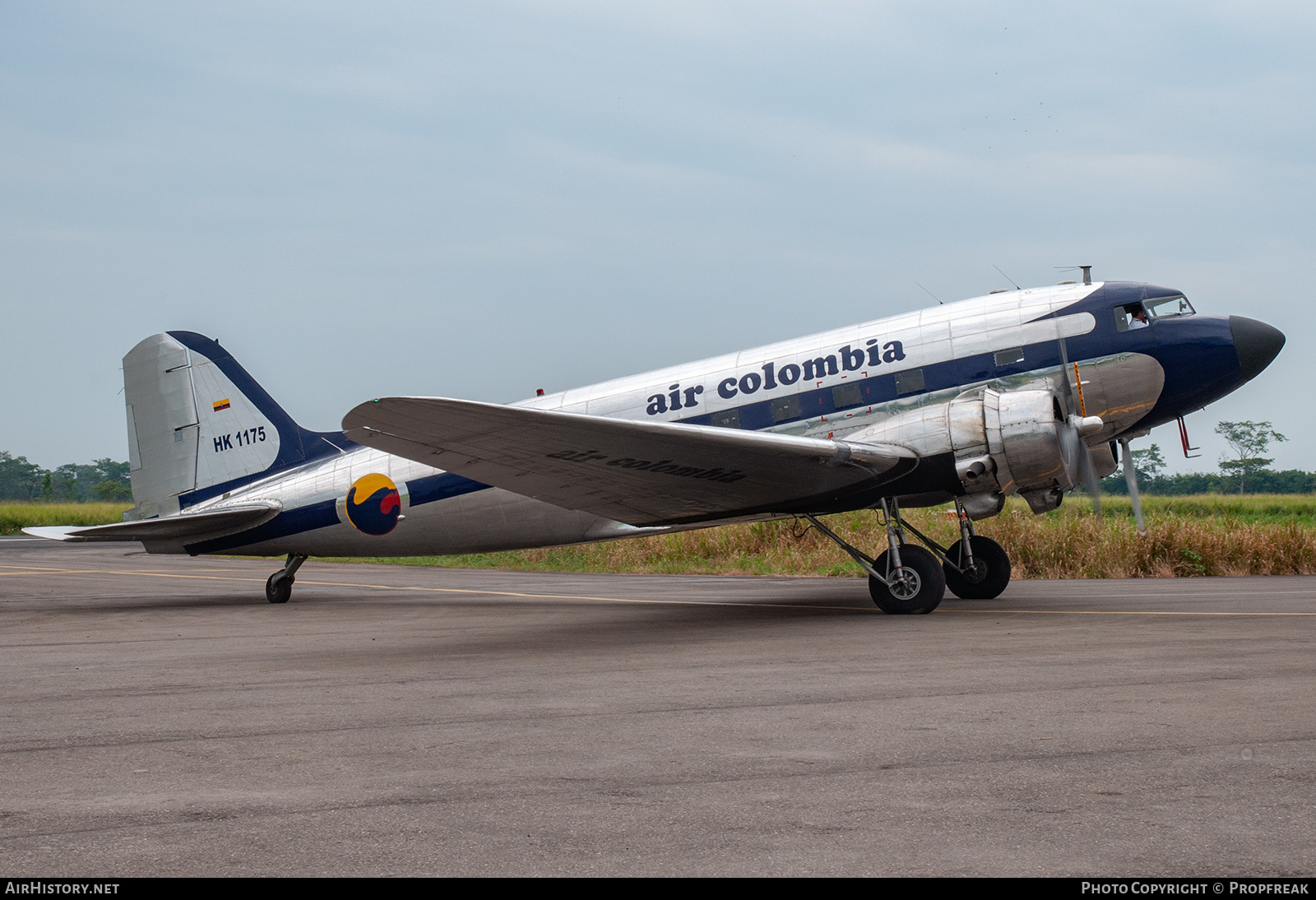 Aircraft Photo of HK-1175 | Douglas C-47A Skytrain | Air Colombia | AirHistory.net #586124