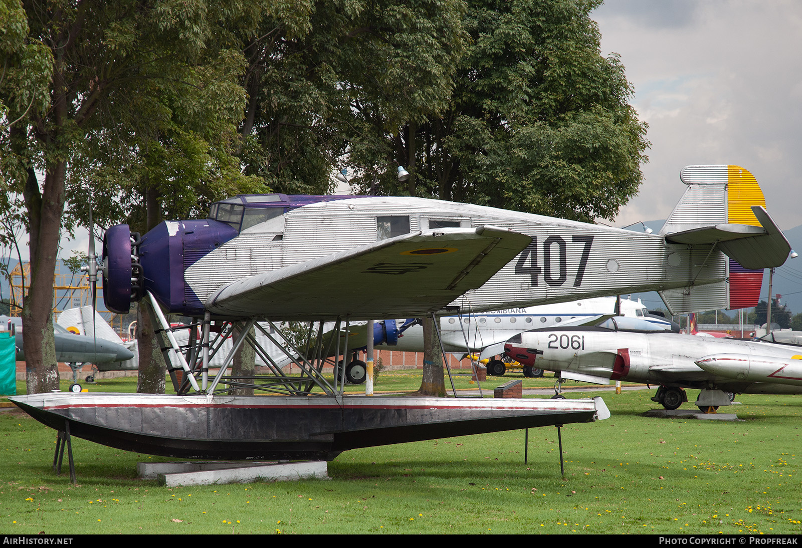 Aircraft Photo of 407 | Junkers W 34h | Colombia - Air Force | AirHistory.net #586144