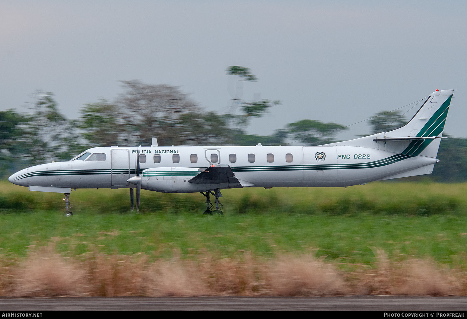 Aircraft Photo of PNC 0222 | Fairchild C-26A Metro III | Colombia - Police | AirHistory.net #586149