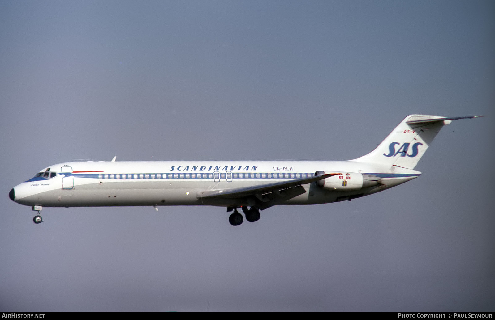 Aircraft Photo of LN-RLH | McDonnell Douglas DC-9-41 | Scandinavian Airlines - SAS | AirHistory.net #586152