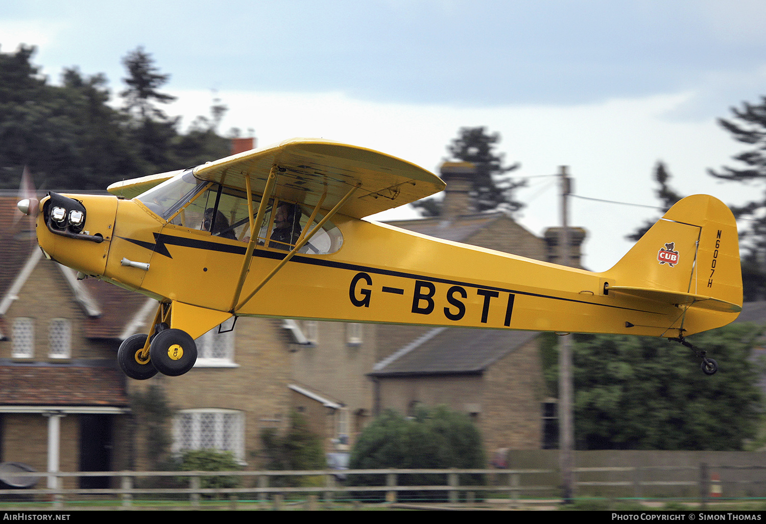 Aircraft Photo of G-BSTI | Piper J-3C-65 Cub | AirHistory.net #586165