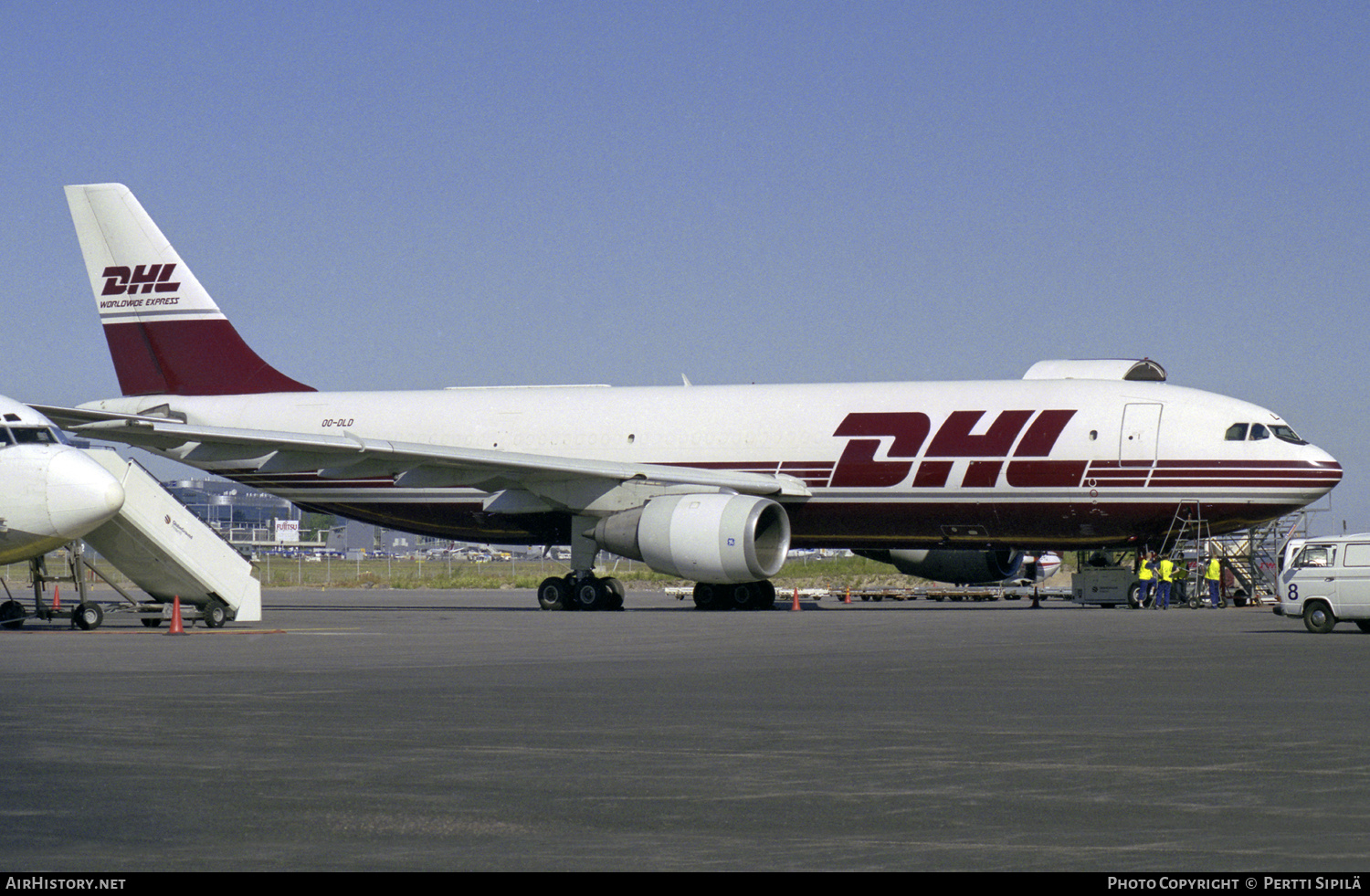 Aircraft Photo of OO-DLD | Airbus A300B4-203(F) | DHL International | AirHistory.net #586170