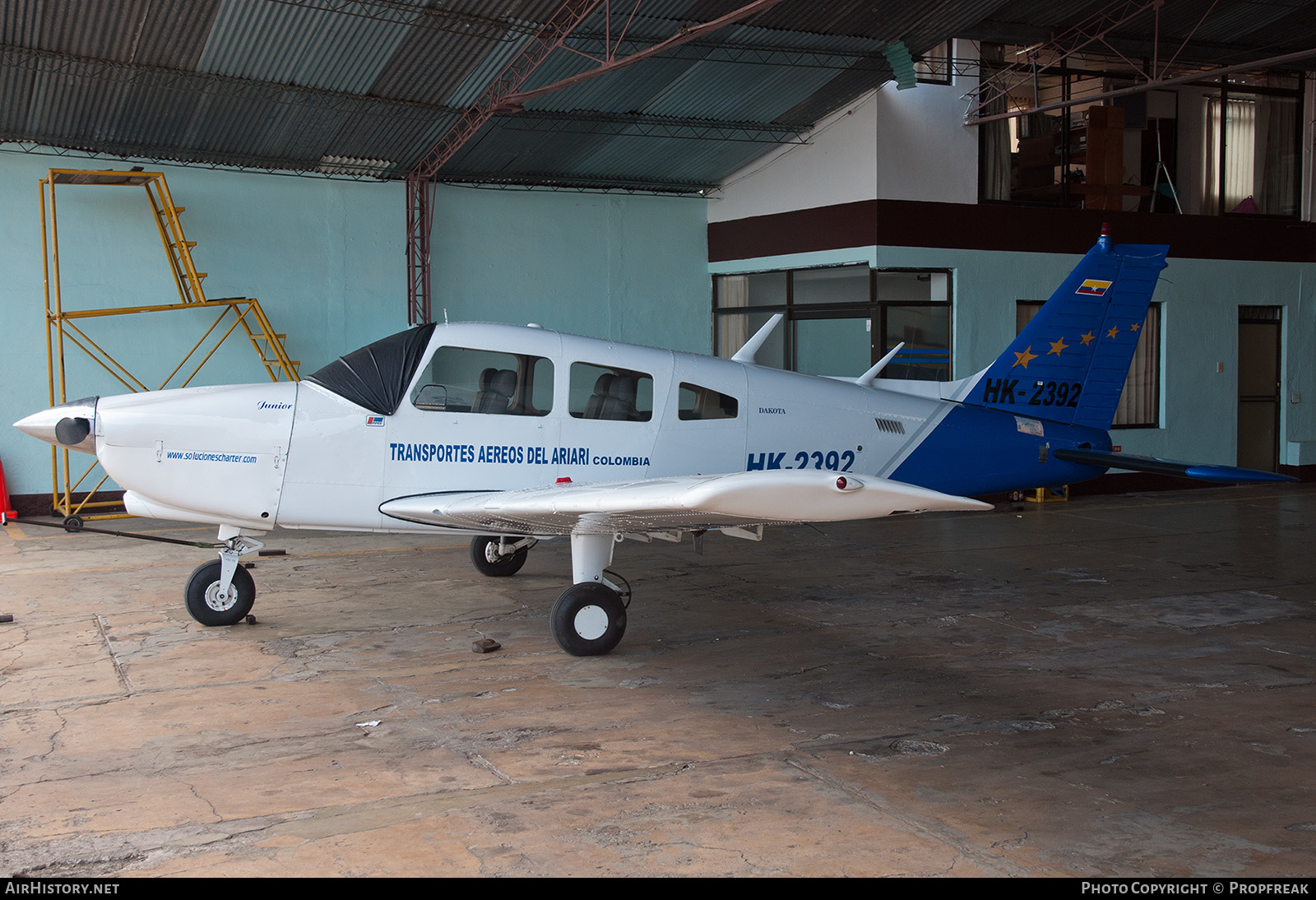 Aircraft Photo of HK-2392 | Piper PA-28-236 Dakota | TARI - Transportes Aéreos Del Ariari | AirHistory.net #586172