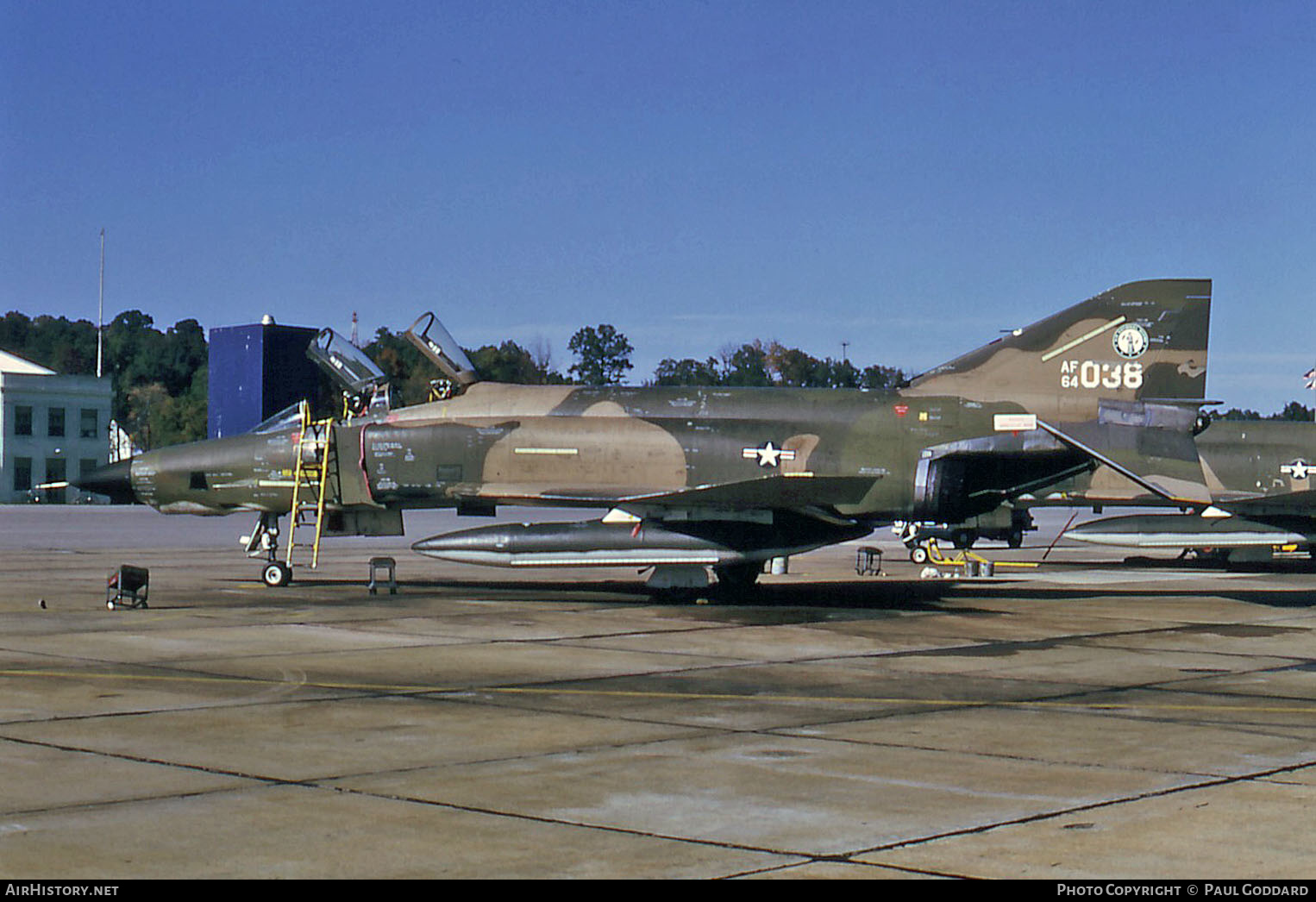 Aircraft Photo of 64-1038 / AF64-038 | McDonnell RF-4C Phantom II | USA - Air Force | AirHistory.net #586197