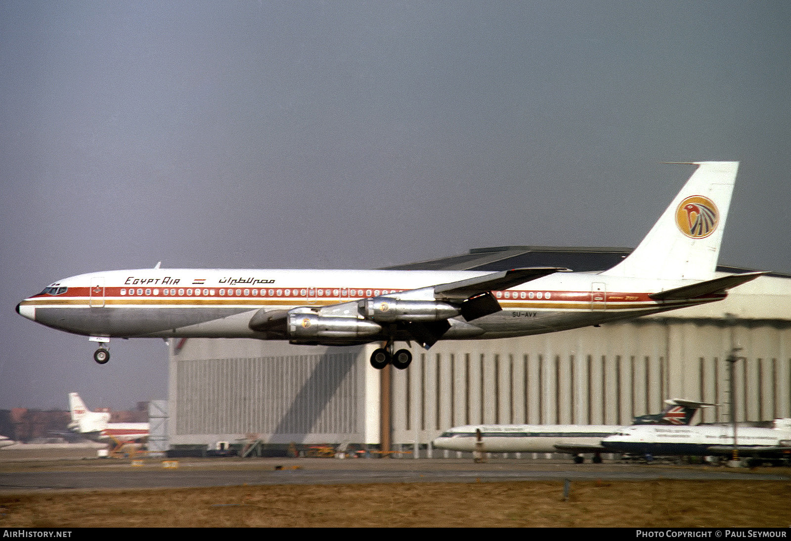 Aircraft Photo of SU-AVX | Boeing 707-366C | EgyptAir | AirHistory.net #586202