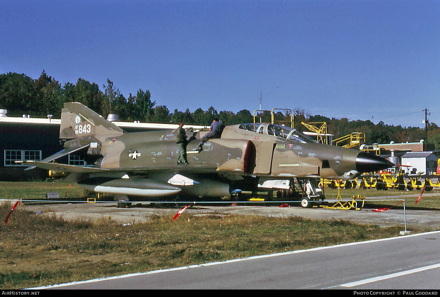 Aircraft Photo of 65-0843 / AF65-843 | McDonnell Douglas RF-4C Phantom II | USA - Air Force | AirHistory.net #586205