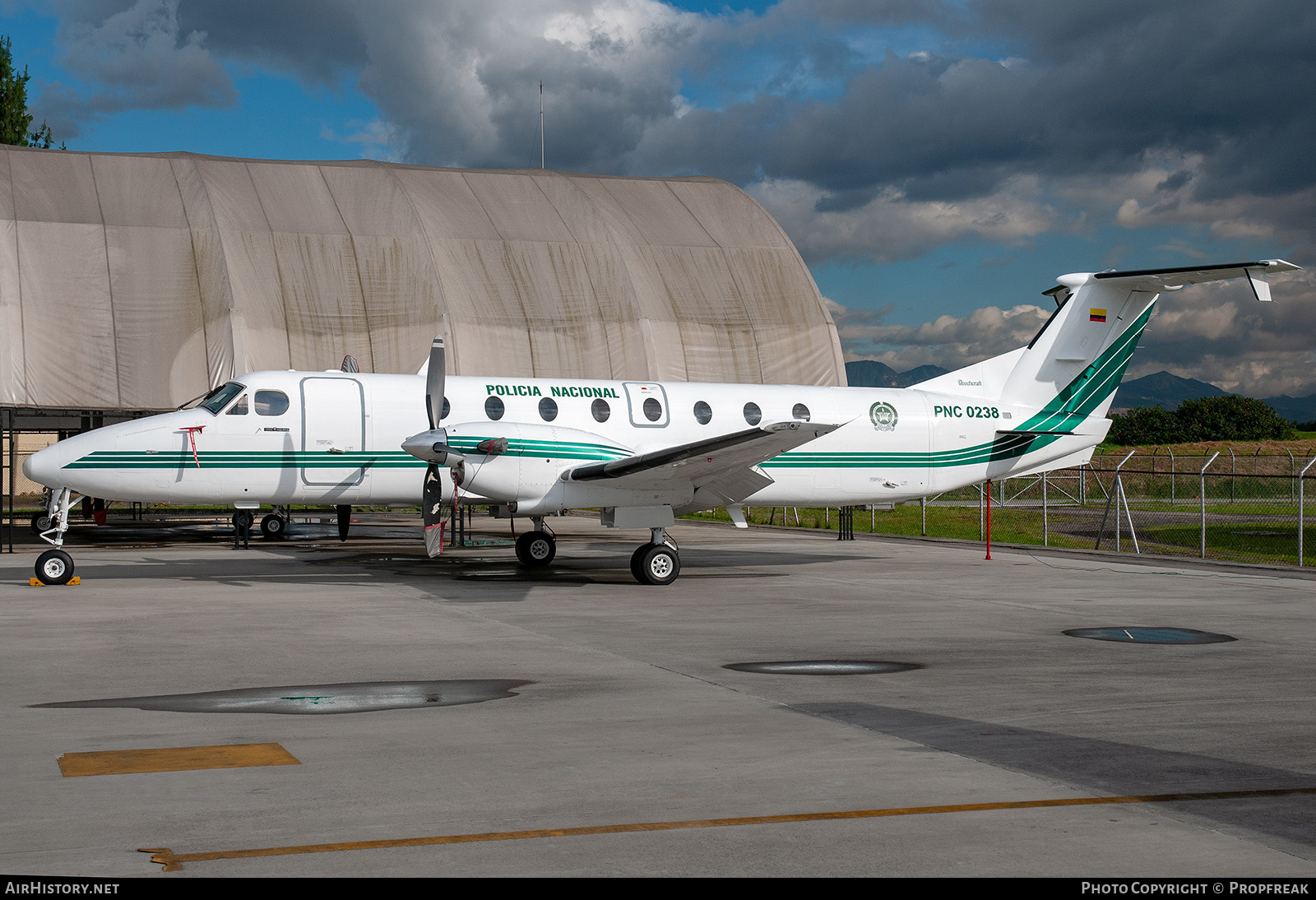 Aircraft Photo of PNC0238 | Beech 1900C-1 | Colombia - Police | AirHistory.net #586206