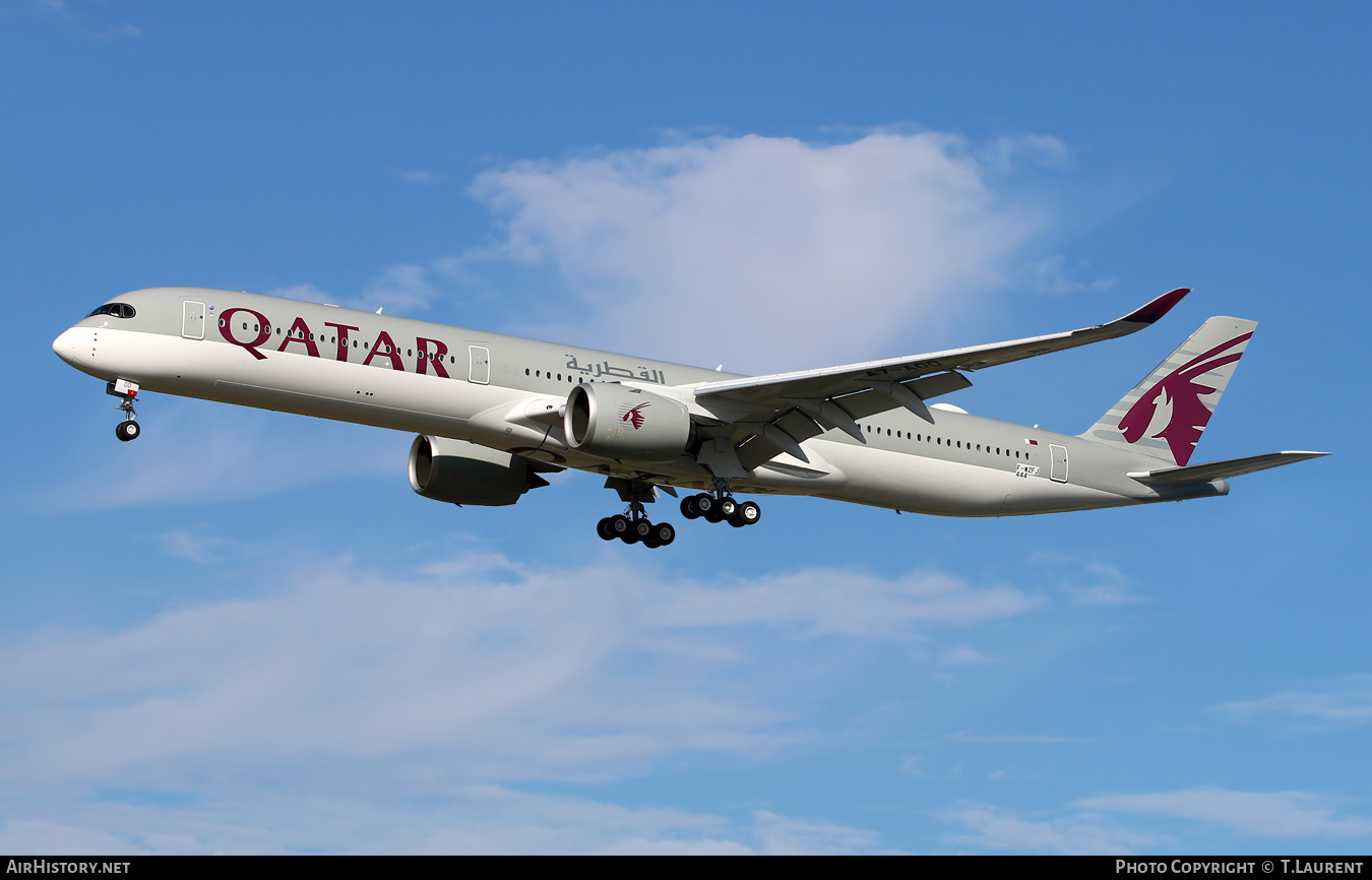 Aircraft Photo of F-WZFJ | Airbus A350-1041 | Qatar Airways | AirHistory.net #586208