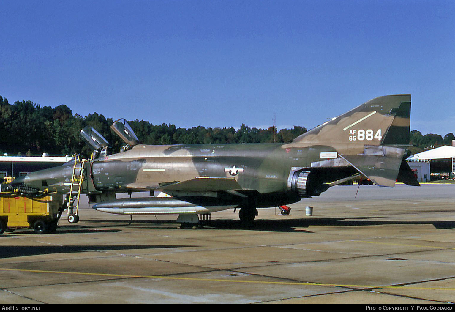 Aircraft Photo of 65-0884 / AF65-884 | McDonnell Douglas RF-4C Phantom II | USA - Air Force | AirHistory.net #586213
