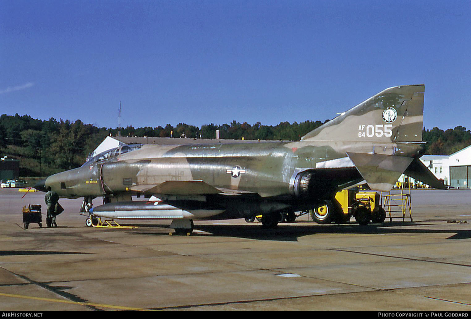 Aircraft Photo of 64-1055 / AF64-055 | McDonnell Douglas RF-4C Phantom II | USA - Air Force | AirHistory.net #586216
