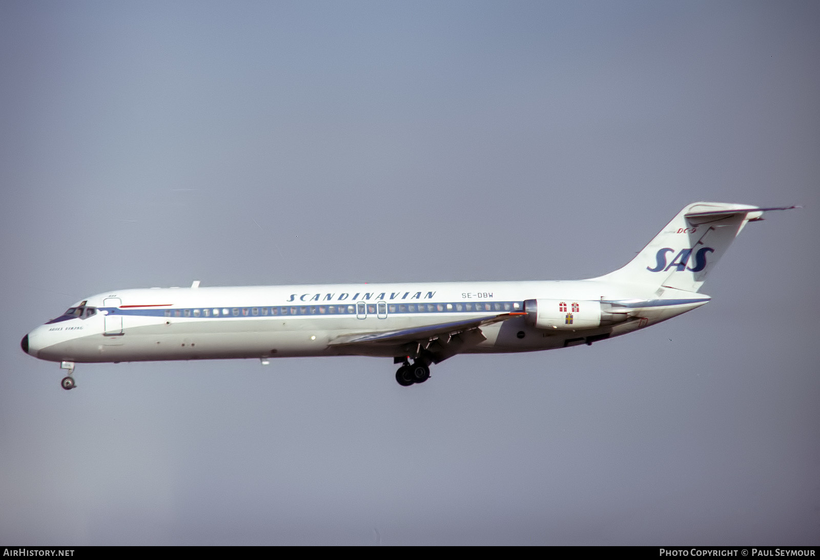 Aircraft Photo of SE-DBW | McDonnell Douglas DC-9-41 | Scandinavian Airlines - SAS | AirHistory.net #586232