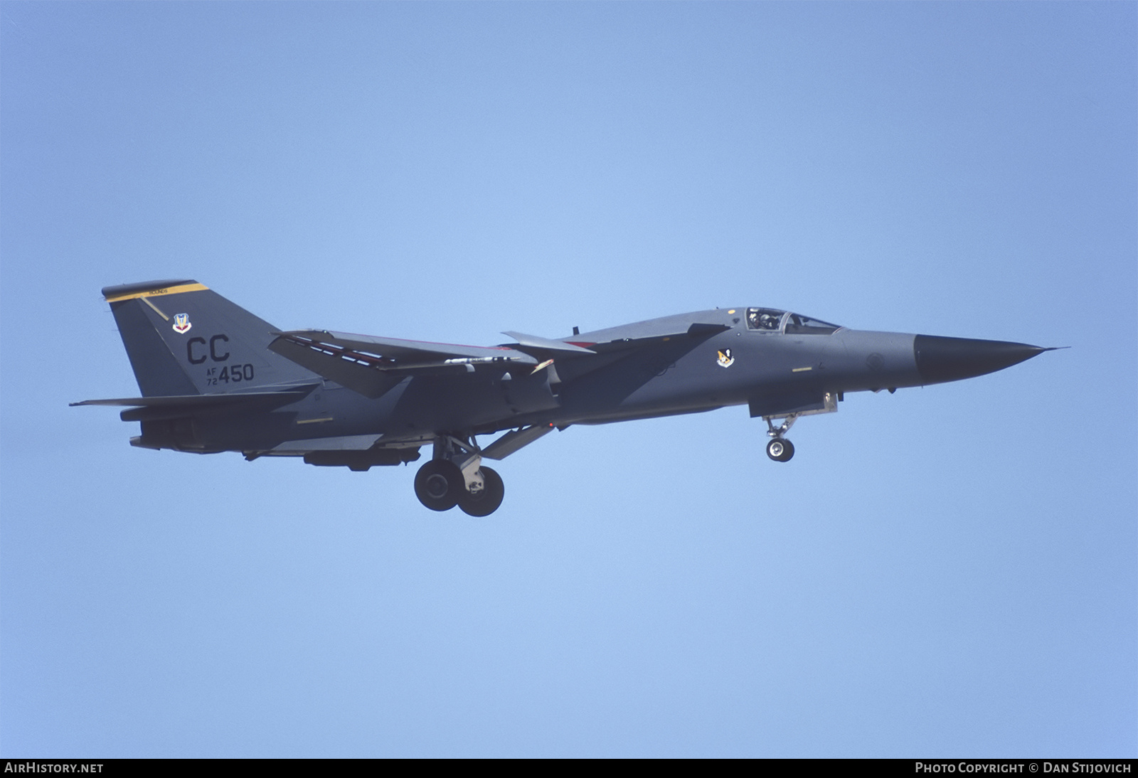 Aircraft Photo of 72-1450 / AF72-450 | General Dynamics F-111F Aardvark | USA - Air Force | AirHistory.net #586248