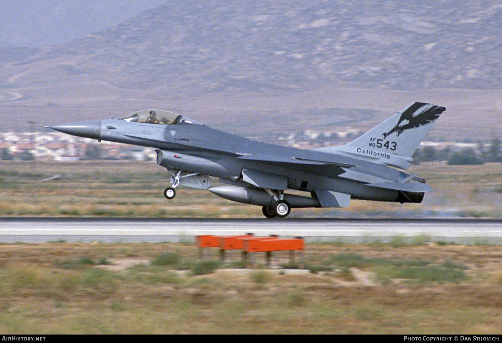Aircraft Photo of 80-0543 / AF80-543 | General Dynamics F-16A/ADF Fighting Falcon | USA - Air Force | AirHistory.net #586250