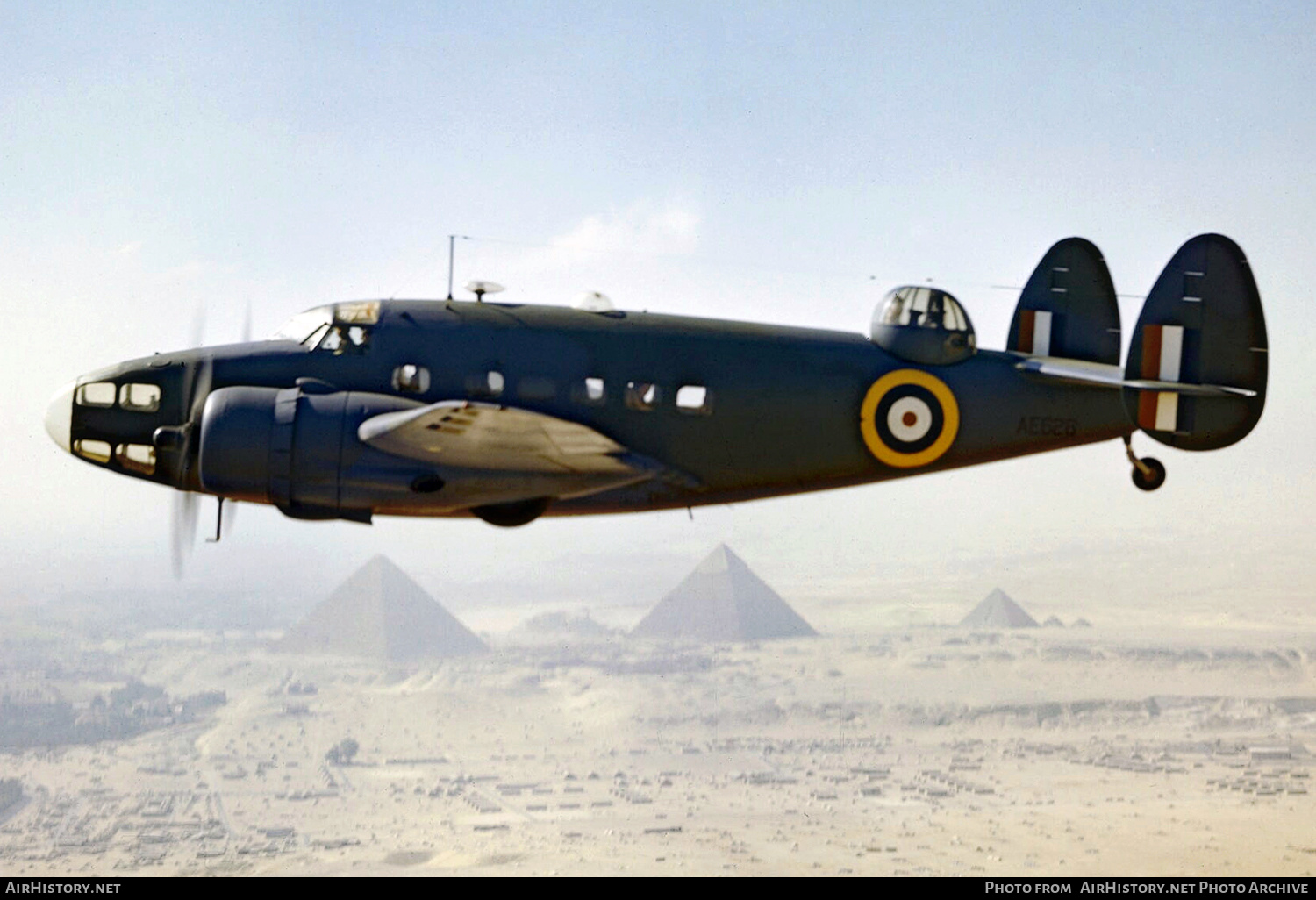 Aircraft Photo of AE626 | Lockheed 414 Hudson VI | UK - Air Force | AirHistory.net #586256