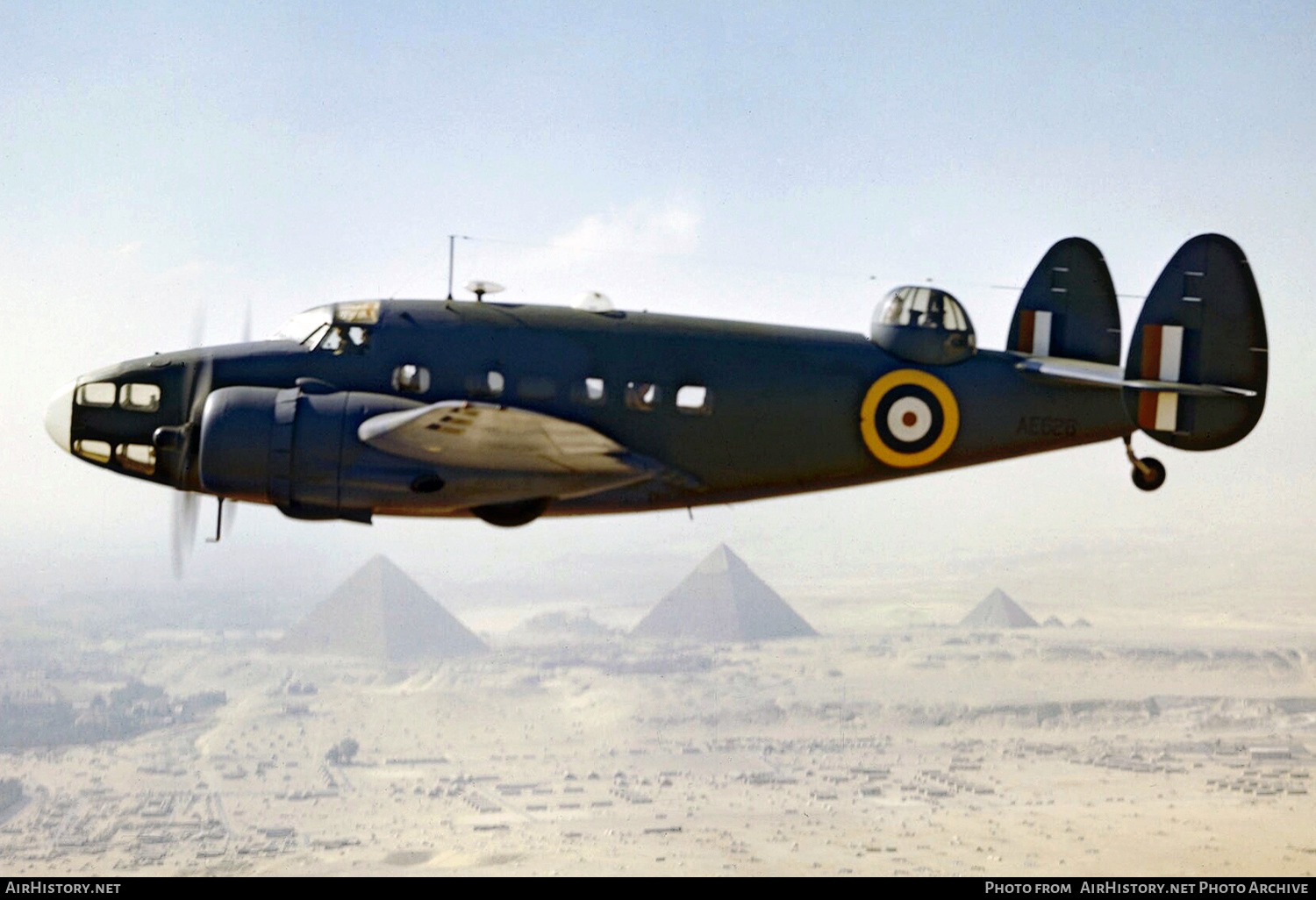 Aircraft Photo of AE626 | Lockheed 414 Hudson Mk.VI | UK - Air Force | AirHistory.net #586256
