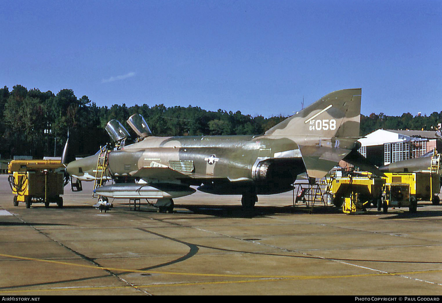 Aircraft Photo of 64-1058 / AF64-058 | McDonnell RF-4C Phantom II | USA - Air Force | AirHistory.net #586262
