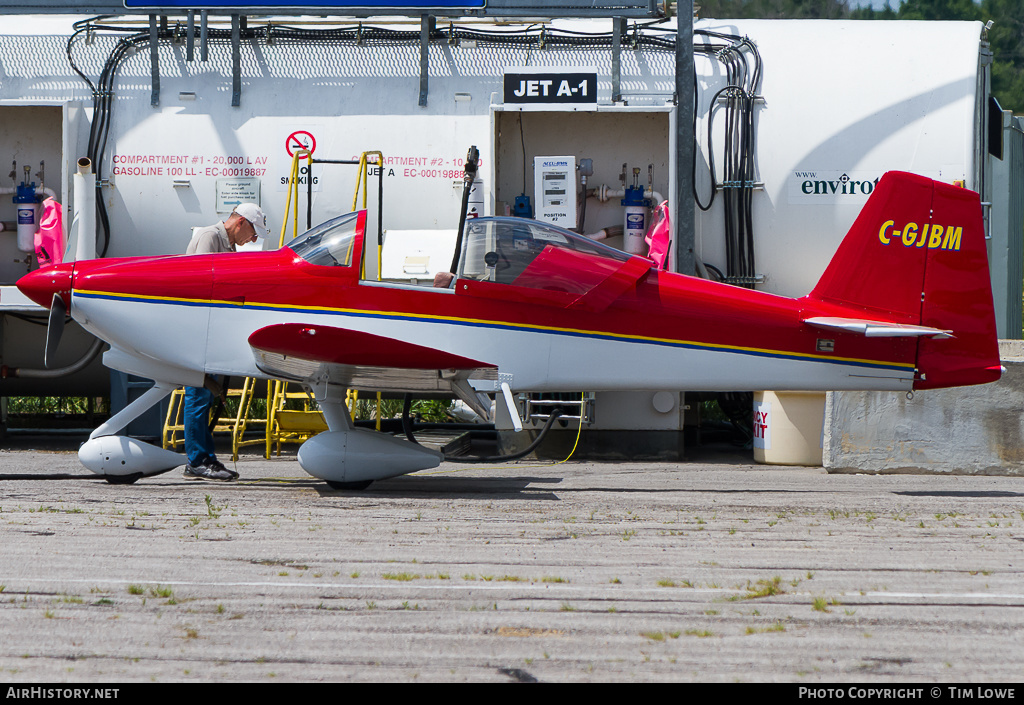 Aircraft Photo of C-GJBM | Van's RV-6A | AirHistory.net #586275