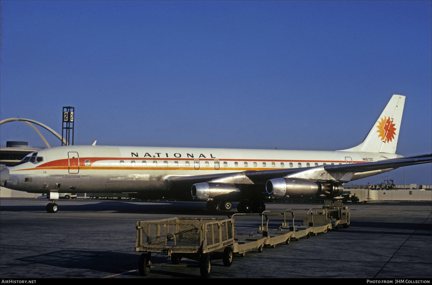 Aircraft Photo of N6572C | Douglas DC-8-21 | National Airlines | AirHistory.net #586296