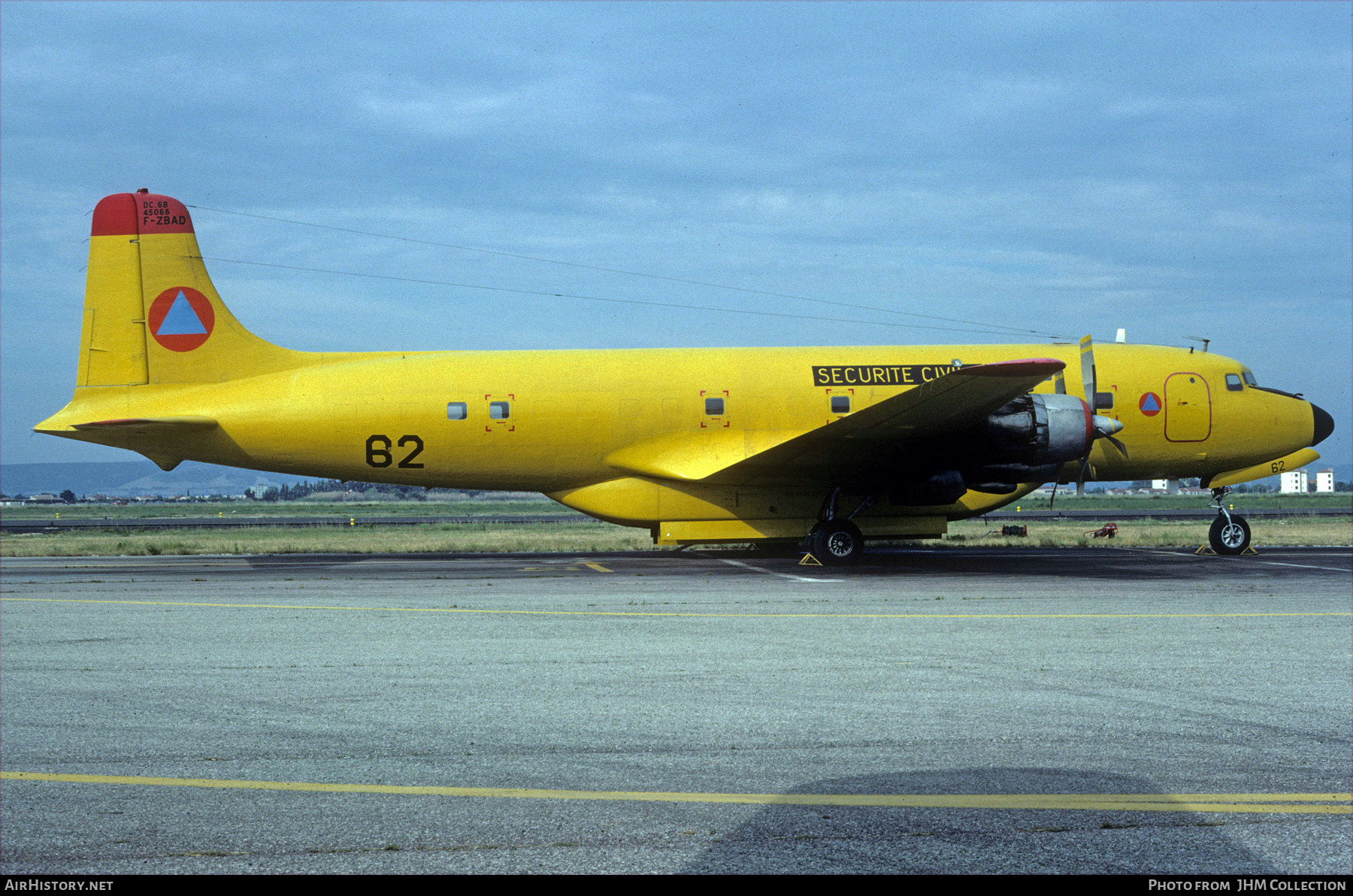 Aircraft Photo of F-ZBAD | Douglas DC-6B | Sécurité Civile | AirHistory.net #586298