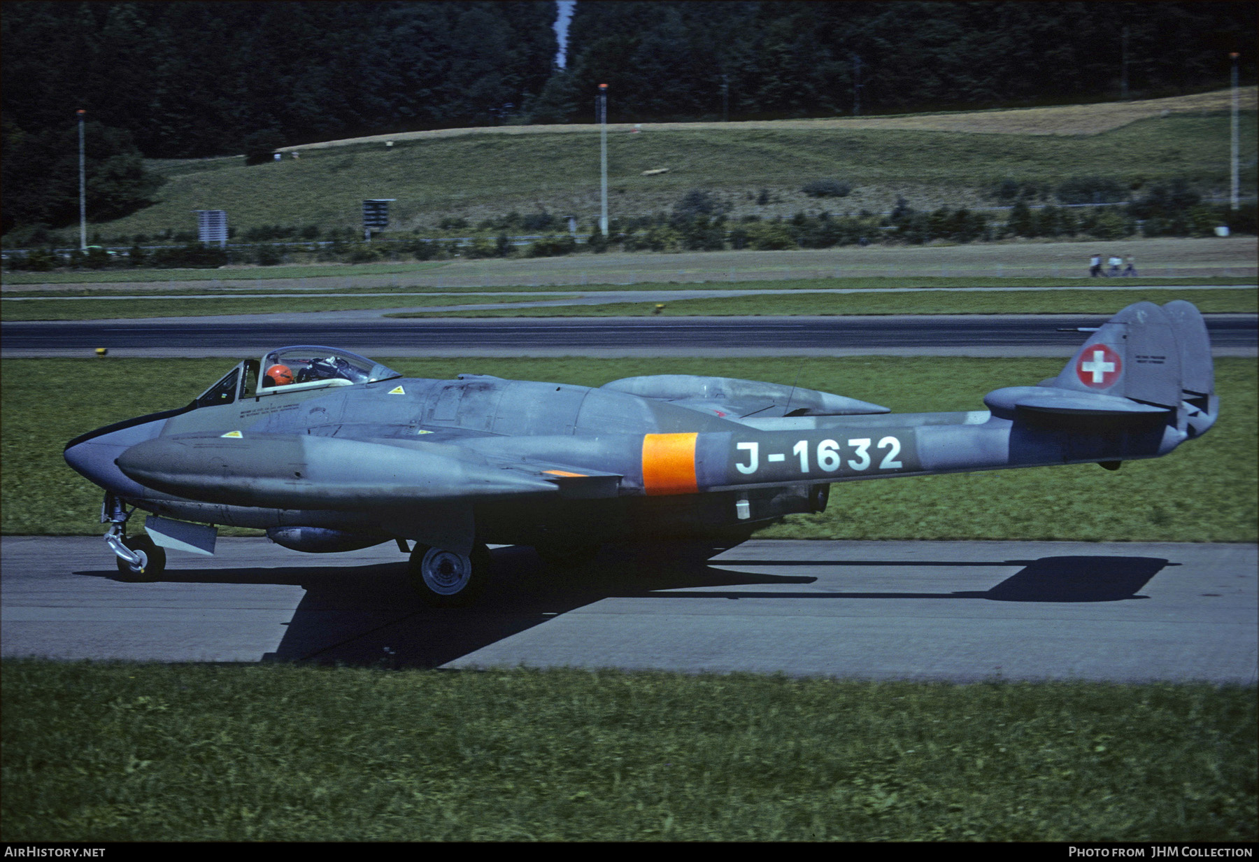 Aircraft Photo of J-1632 | De Havilland D.H. 112 Venom FB50 | Switzerland - Air Force | AirHistory.net #586310