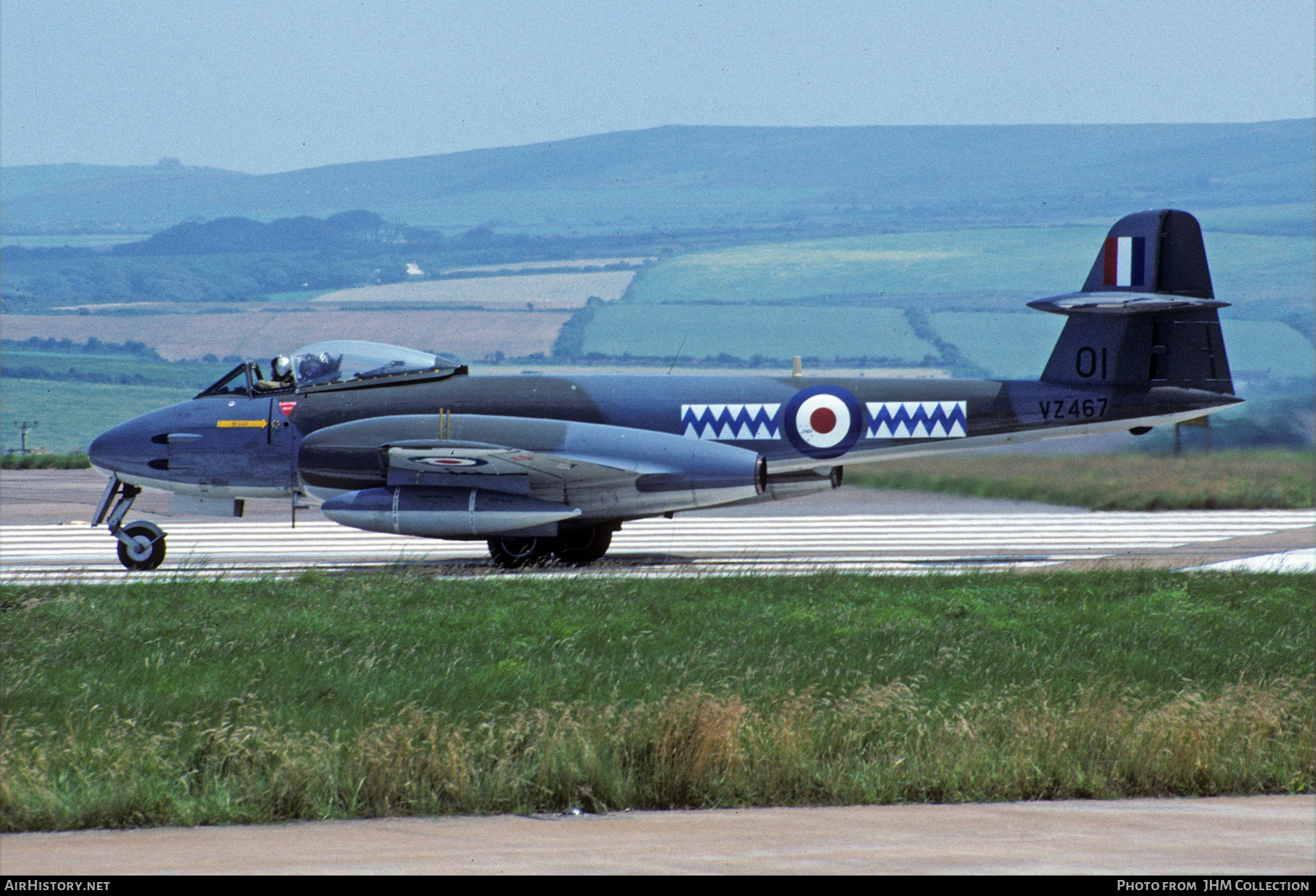 Aircraft Photo of VZ467 | Gloster Meteor F8 | UK - Air Force | AirHistory.net #586320