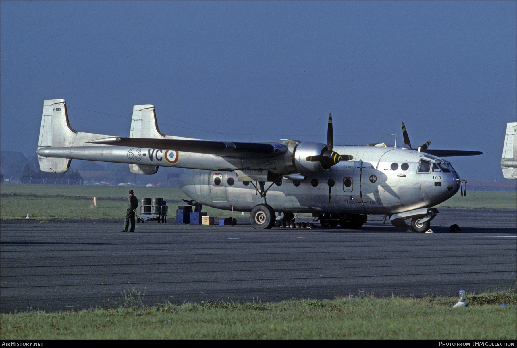 Aircraft Photo of 100 | Nord 2501F-3 Noratlas | France - Air Force | AirHistory.net #586333