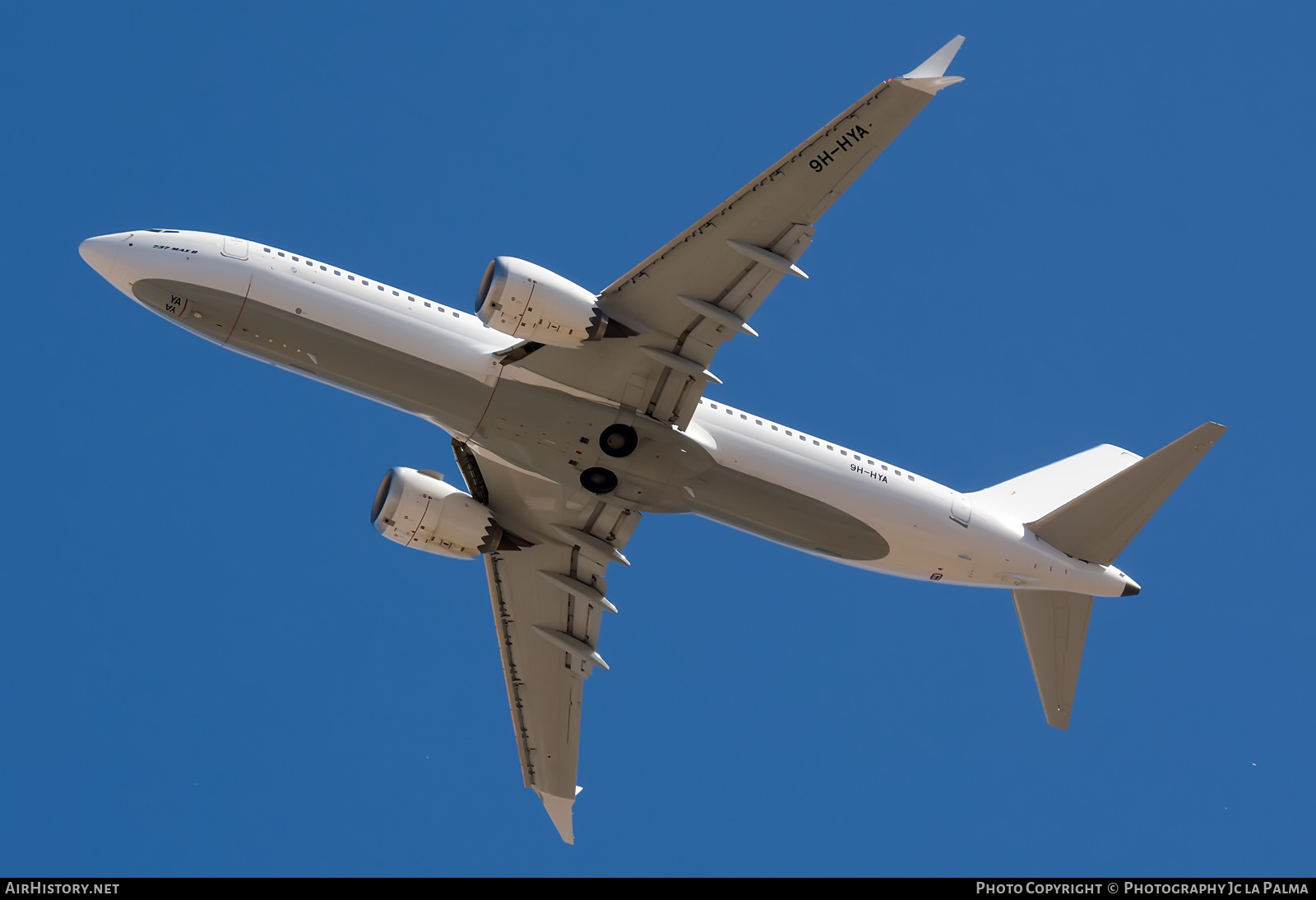 Aircraft Photo of 9H-HYA | Boeing 737-8 Max 8 | AirHistory.net #586335
