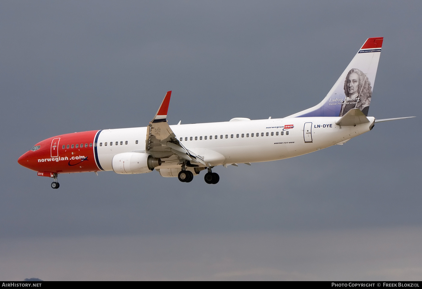 Aircraft Photo of LN-DYE | Boeing 737-8JP | Norwegian | AirHistory.net #586345