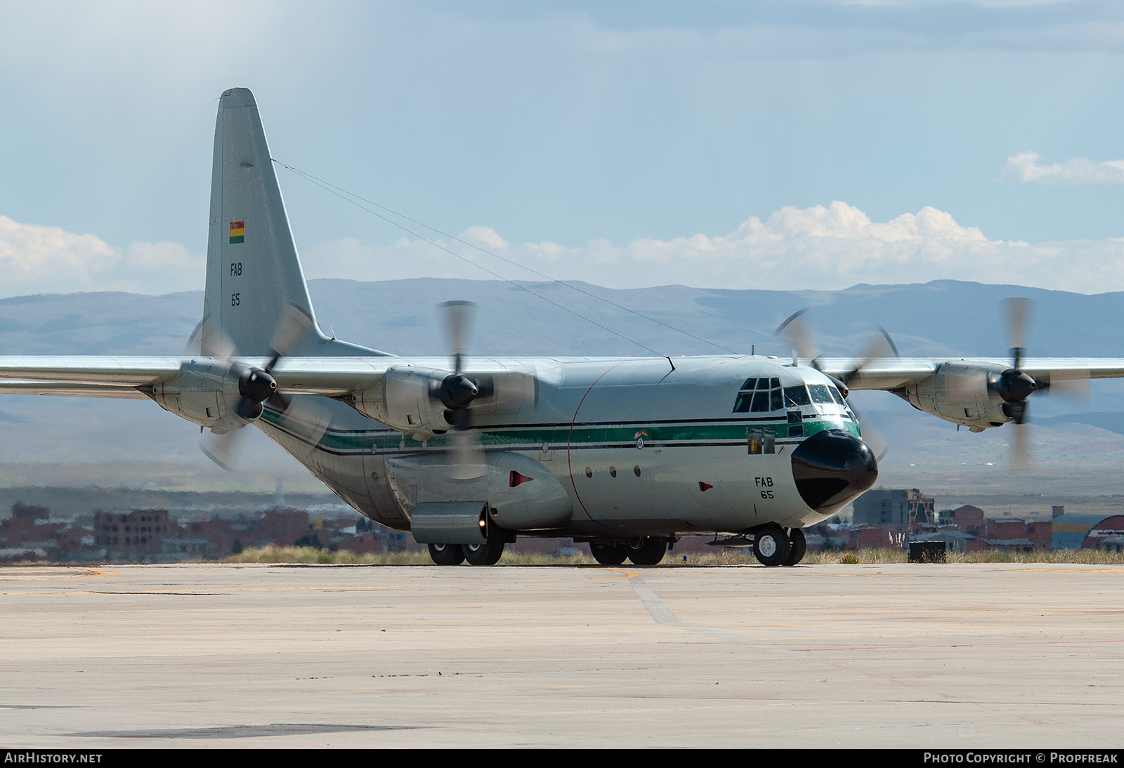 Aircraft Photo of FAB 65 | Lockheed C-130B Hercules (L-282) | Bolivia - Air Force | AirHistory.net #586360