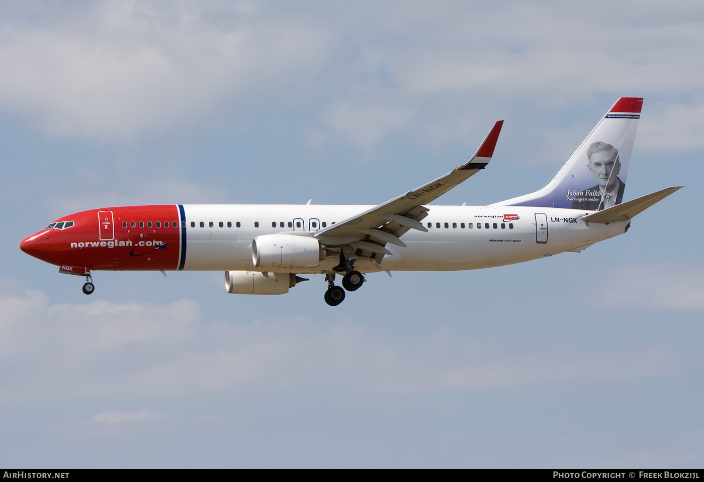 Aircraft Photo of LN-NGK | Boeing 737-8JP | Norwegian | AirHistory.net #586377