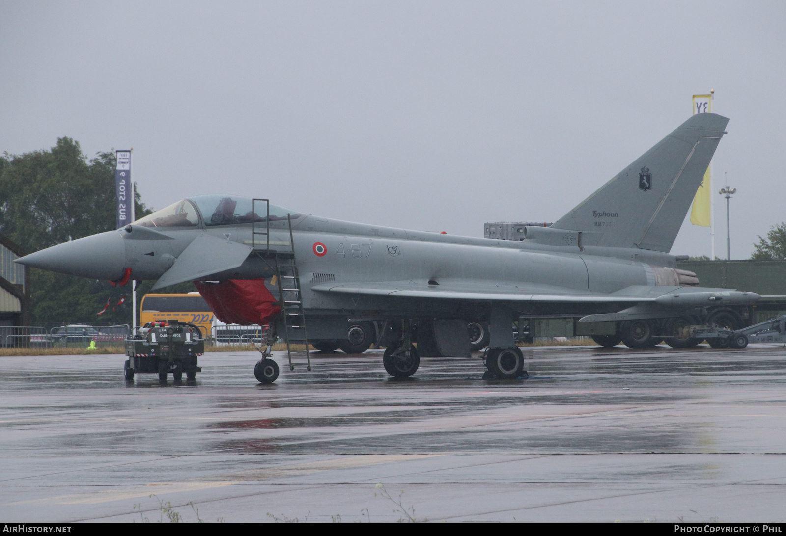 Aircraft Photo of MM7355 | Eurofighter F-2000A Typhoon | Italy - Air Force | AirHistory.net #586380