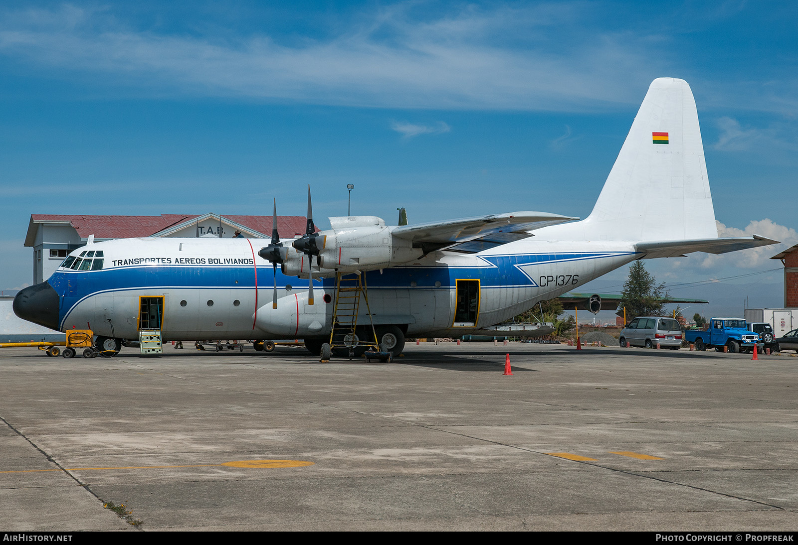 Aircraft Photo of CP-1376 | Lockheed C-130H Hercules | TAB Cargo - Transportes Aereos Bolivianos | AirHistory.net #586385