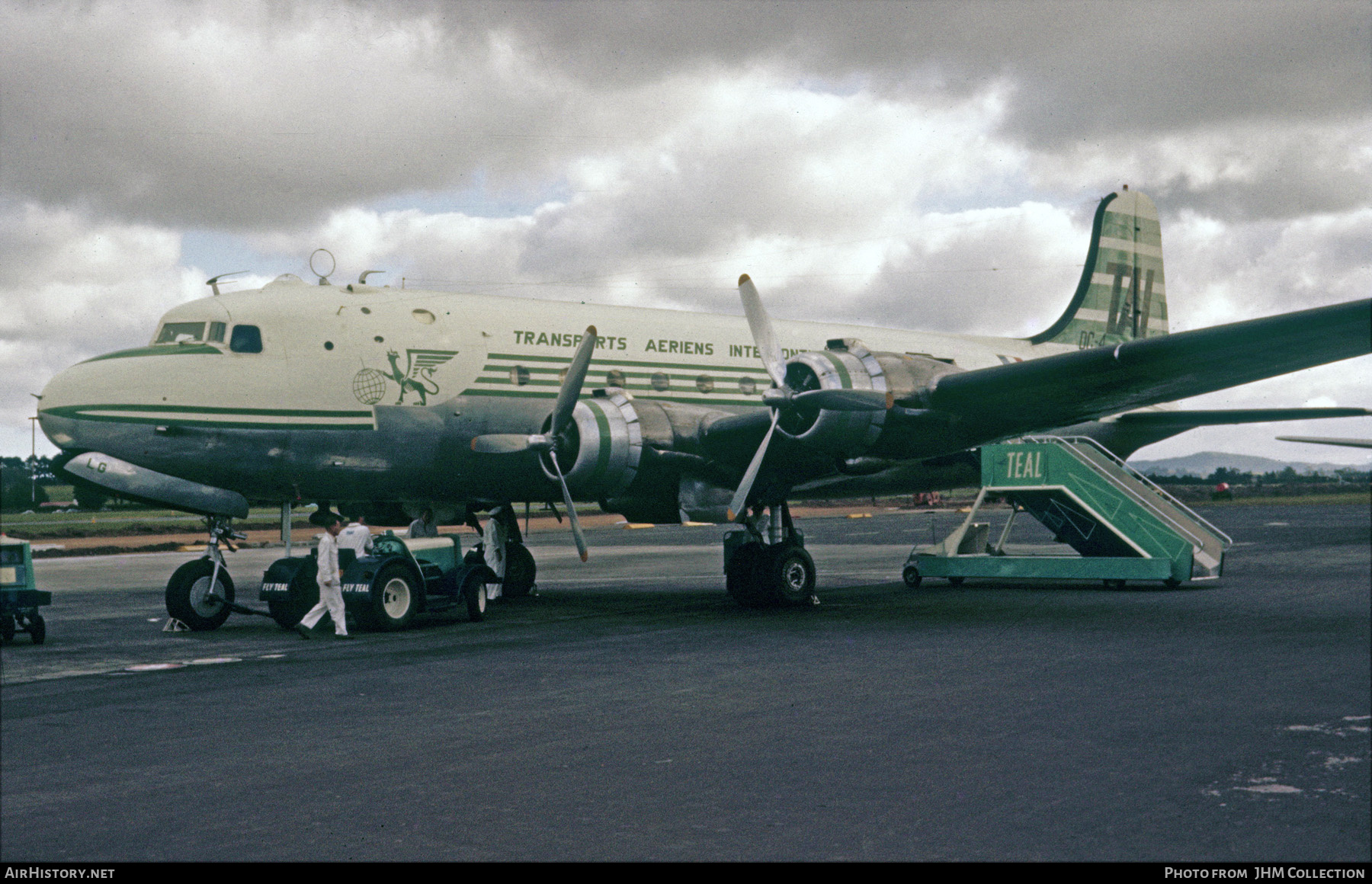 Aircraft Photo of F-BELG | Douglas C-54A Skymaster | Transports Aeriens Intercontinentaux - TAI | AirHistory.net #586389