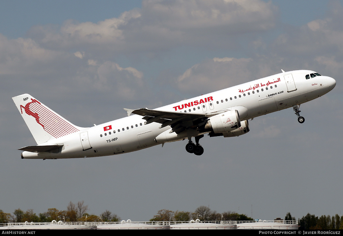 Aircraft Photo of TS-IMP | Airbus A320-211 | Tunisair | AirHistory.net #586395