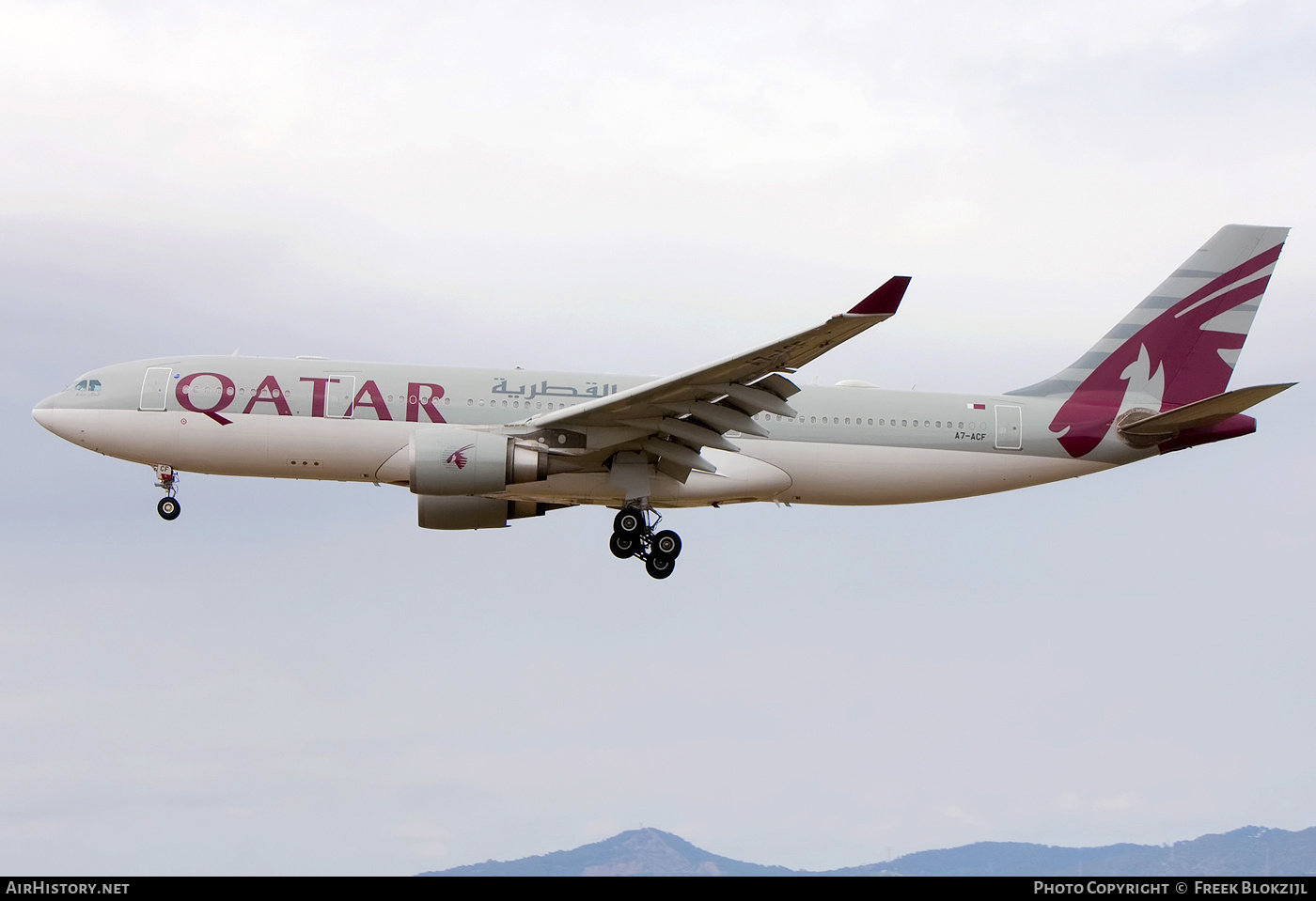 Aircraft Photo of A7-ACF | Airbus A330-202 | Qatar Airways | AirHistory.net #586400