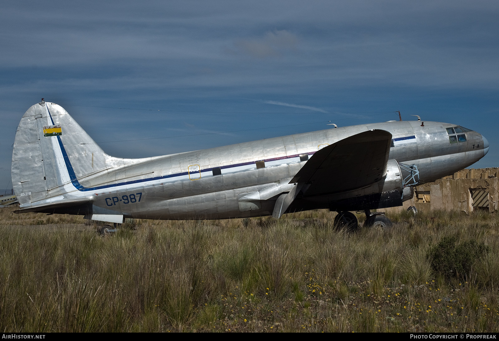 Aircraft Photo of CP-987 | Curtiss C-46 Commando | AirHistory.net #586404