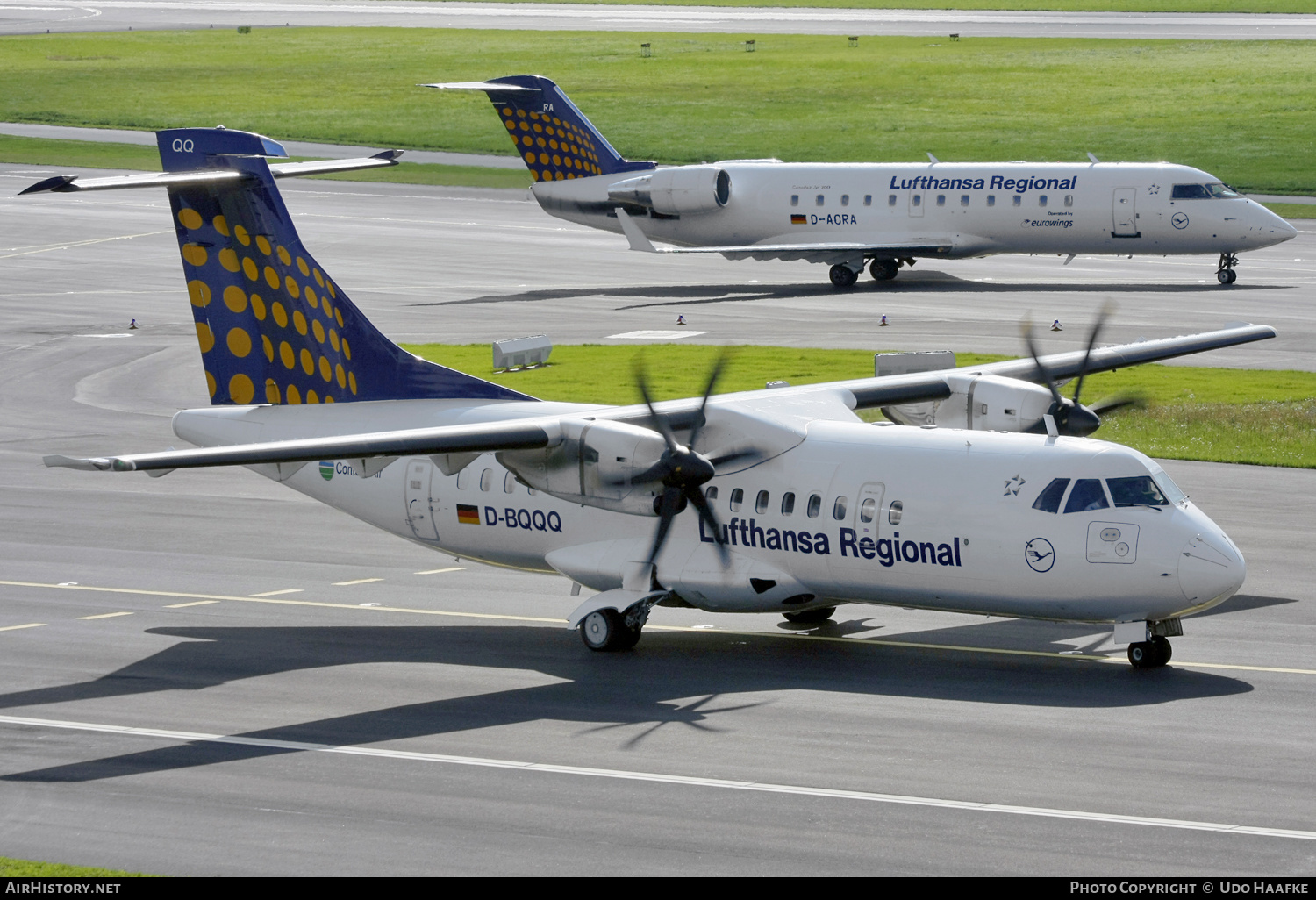 Aircraft Photo of D-BQQQ | ATR ATR-42-500 | Lufthansa Regional | AirHistory.net #586415